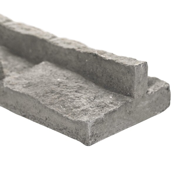 Msi Ashbury Shadow Pattern Varying Length Natural Concrete Wall Tile - ZOR-PNL-0167