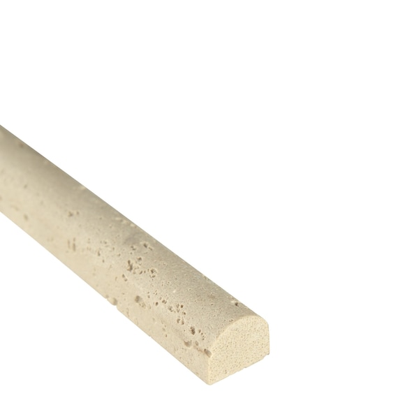 Msi Ivory Pencil Molding SAMPLE Honed Engineered Stone Wall Tile - ZOR-MD-0509-SAM