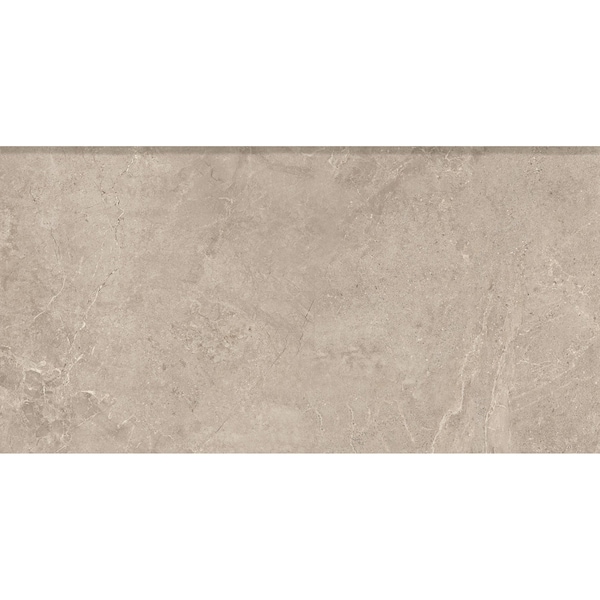 Msi Soreno Taupe 13 In X 24 In Matte Porcelain Eased Edged Pool Coping, 2PK - ZOR-LSC-0174