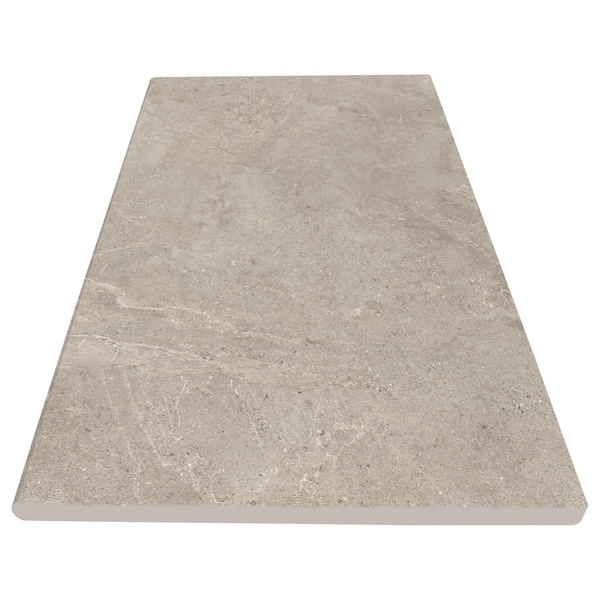 Msi Soreno Taupe 13 In X 24 In Matte Porcelain Eased Edged Pool Coping, 2PK - ZOR-LSC-0174