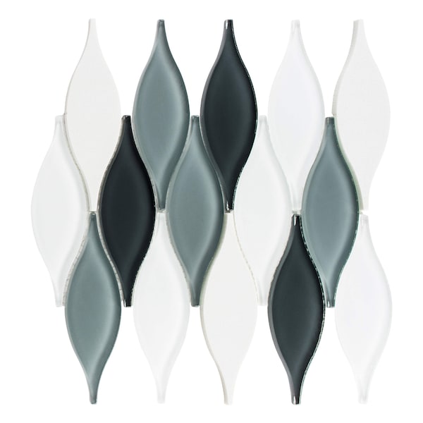 Andova Tiles SAMPLE Zeille Glass Arabesque Mosaic Tile - SAM-ANDZEI205