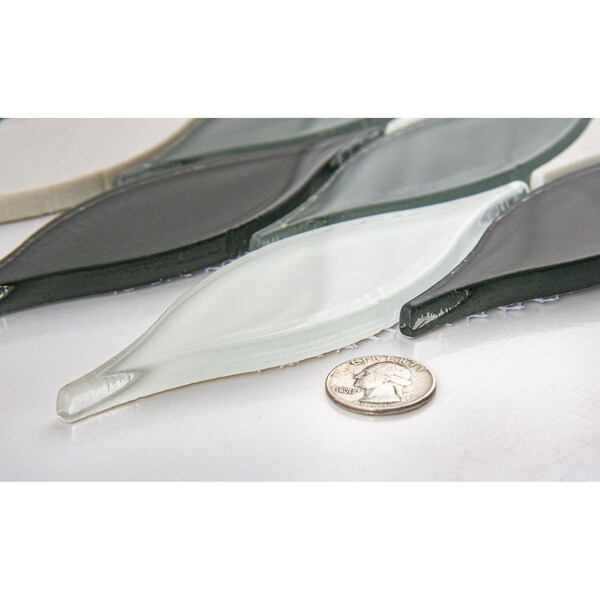 Andova Tiles SAMPLE Zeille Glass Arabesque Mosaic Tile - SAM-ANDZEI205