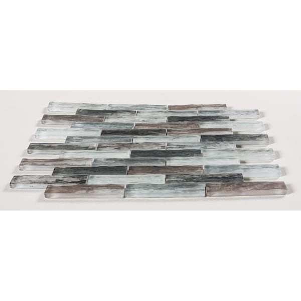 Andova Tiles SAMPLE Giovan 1 x 4 Glass Brick Joint Mosaic Tile - SAM-ANDGIO404