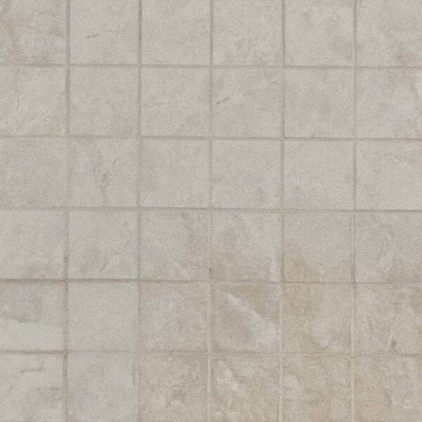 Msi Ansello Ivory 12 In. X 12 In. X 9Mm Matte Ceramic Mesh-Mounted Mosaic Tile, 8PK - ZOR-PT-0504