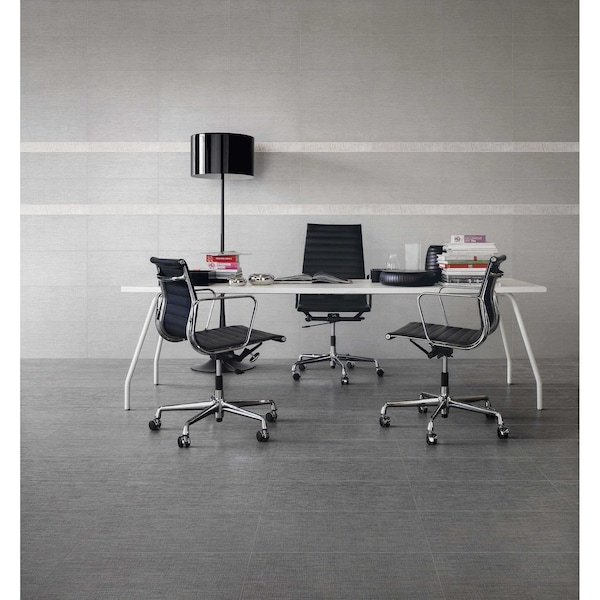 Msi Tektile Crosshatch Ivory Bullnose 3 In. X 24 In. Glazed Porcelain Wall Tile, 14PK - ZOR-PT-TR-0153