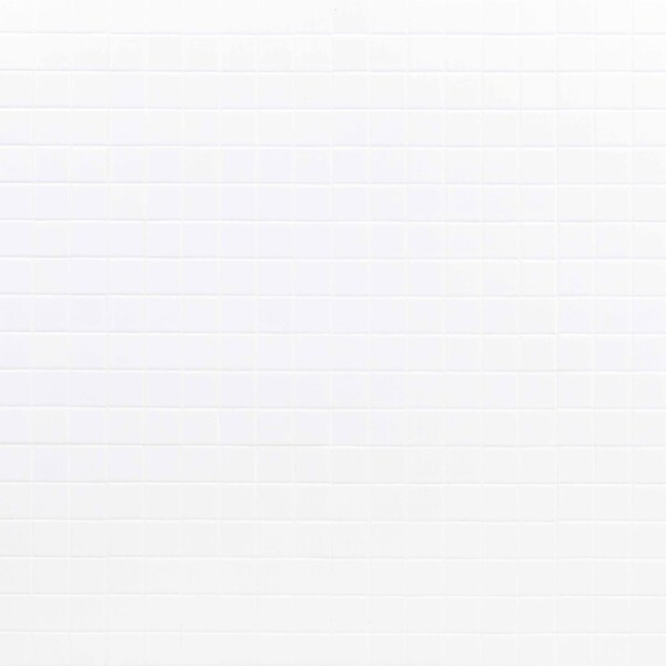 Msi White 12 In. X 12 In. X 6 Mm Matte Porcelain Mesh-Mounted Mosaic Tile, 15PK - ZOR-MD-0361