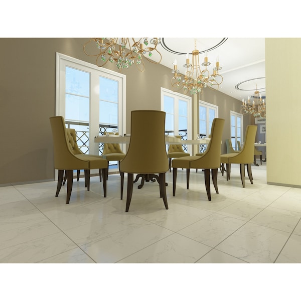 Msi Praia Carrara SAMPLE Glazed Porcelain Floor And Wall Tile - ZOR-PT-0578-SAM