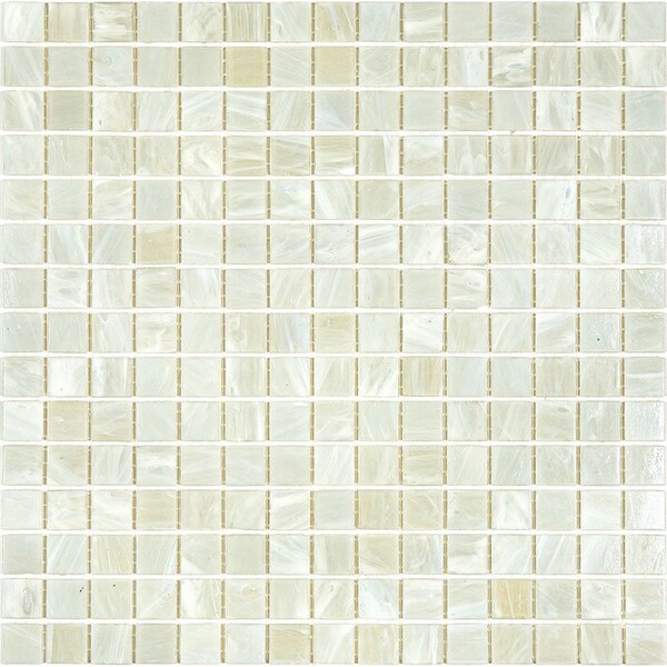 Apollo Tile Celestial 12 in. x 12 in. Glossy Pastel Gray Glass Mosaic Wall and Floor Tile 20 sqft/case, 20PK - APLST88GR706A