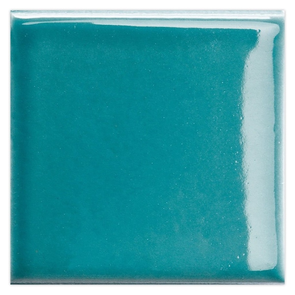 Apollo Tile Terralis 2x2 in. Glossy Turquoise Blue Porcelain Square Wall and Floor Tile 0.86 sq ft/case, 50PK - UMB88AQPIXA