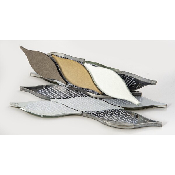 Andova Tiles SAMPLE Zeille Metal Arabesque Wall Tile - SAM-ANDZEI202