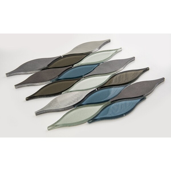 Andova Tiles SAMPLE Zeille Metal Arabesque Wall Tile - SAM-ANDZEI202