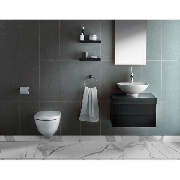 Msi Eden Statuary 4X24 Polished Bull Nose Wall Tile, 10PK - ZOR-PT-TR-0214