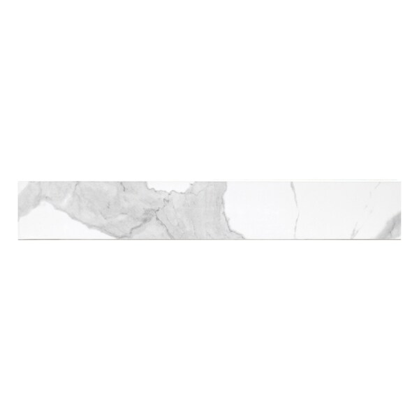 Msi Eden Statuary 4X24 Polished Bull Nose Wall Tile, 10PK - ZOR-PT-TR-0214