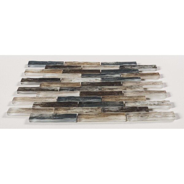 Andova Tiles SAMPLE Giovan 1 x 4 Glass Brick Joint Mosaic Tile - SAM-ANDGIO405