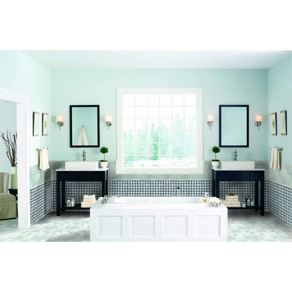 Msi Arabescato Carrara SAMPLE Octagon And Dot Marble Mosaic Tile - ZOR-MD-0108-SAM