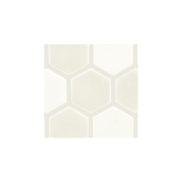 Daltile Uptown Glass 1in Hexagon Mosaic, 16.92 SQFT Per Carton, 18PK - UP171HEXMS1P