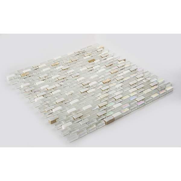 Andova Tiles ANDOVA TILES Tino 0.38" x 0.75" Natural Stone Mosaic Wall & Floor Tile - ANDTIN120