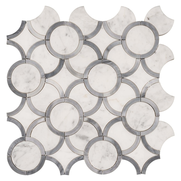 Andova Tiles SAMPLE-Cirque Natural Stone Random Mosaic Wall & Floor Tile - SAM-ANDCIR1029