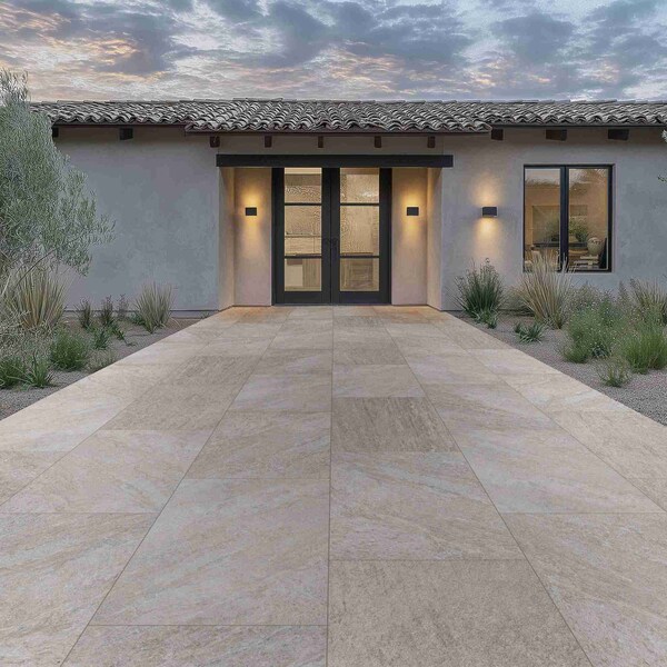 Msi Sample Quartz Silver Matte Porcelain Paver Tile - ZOR-LSC-0231-SAM