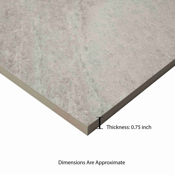 Msi Sample Quartz Silver Matte Porcelain Paver Tile - ZOR-LSC-0231-SAM