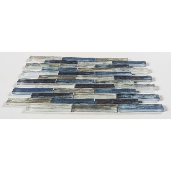 Andova Tiles ANDOVA TILES Giovan 1" x 4" Glass Brick Joint Mosaic Tile - ANDGIO400