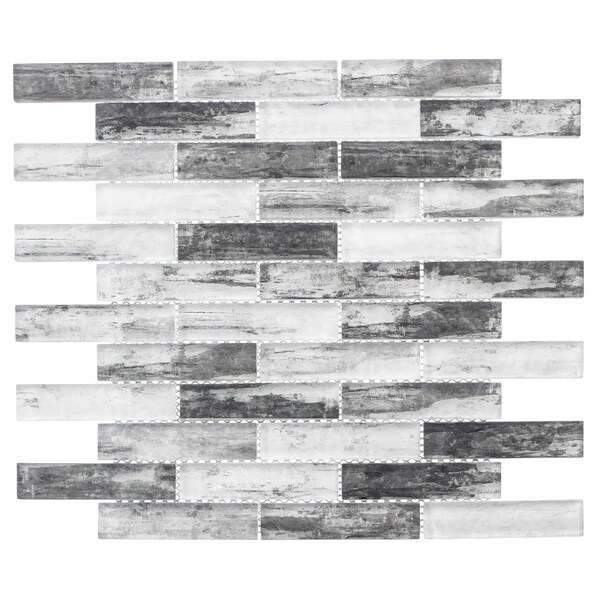 Andova Tiles ANDOVA TILES Giovan 1" x 4" Glass Brick Joint Mosaic Tile - ANDGIO400