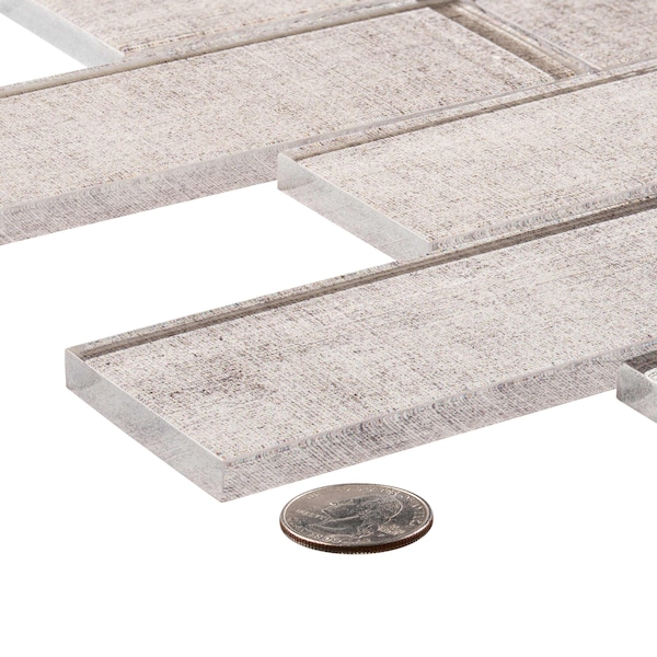 Andova Tiles ANDOVA TILES Migdal 2" x 6" Glass Brick Joint Mosaic Tile - ANDMIG231