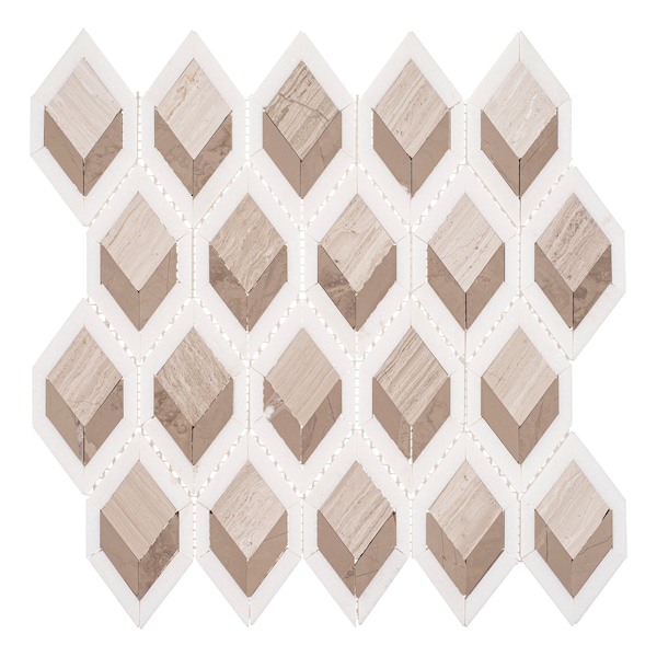 Andova Tiles SAMPLE Easton 5 x 3 Glass Novelty Mosaic Wall  Floor Tile - SAM-ANDEAS336