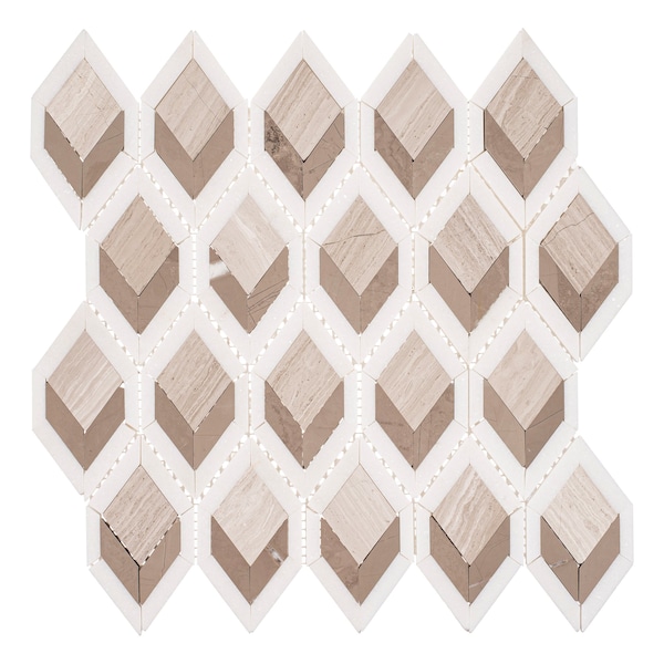 Andova Tiles SAMPLE Easton 5 x 3 Glass Novelty Mosaic Wall  Floor Tile - SAM-ANDEAS336