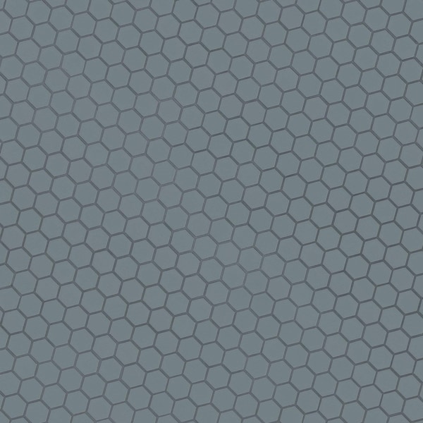 Msi Cielo Azul Hexagon 10  in. X 11  in. Glossy Porcelain Mosaic Floor And Wall Tile, 15PK - ZOR-MD-0627