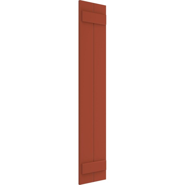 Ekena Millwork True Fit PVC, Two Board Joined Board-n-Batten Shutters, Colorful Leaves, 10 3/4W x 61H, PR - TFP101BBF11X061CL