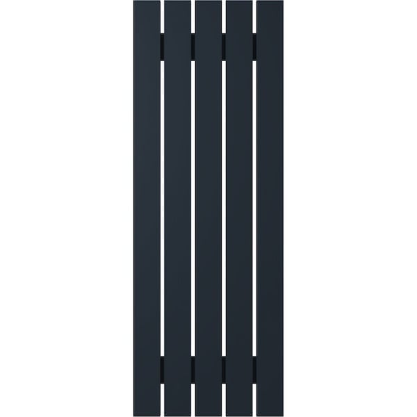 Ekena Millwork Americraft 5-Board (2 Batten) Exterior Real Wood Spaced Board-n-Batten Shutters, ARW101SB519X75OBH, PR - ARW101SB519X75OBH