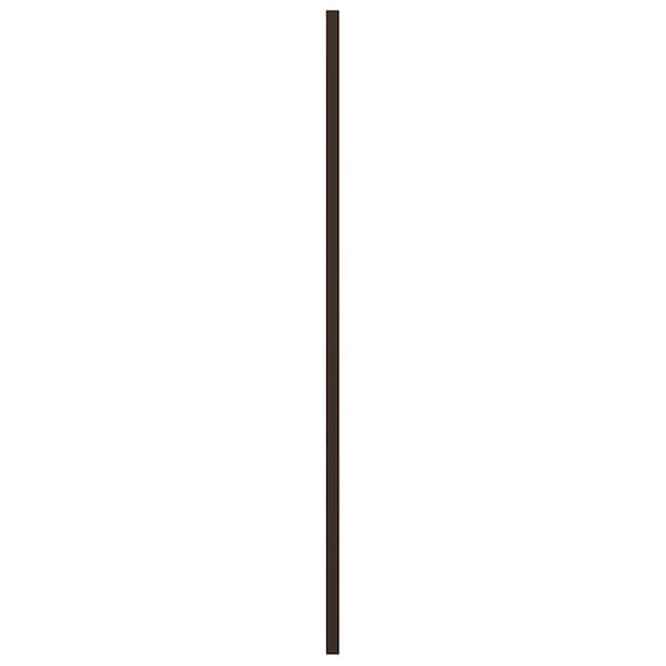 Ekena Millwork True Fit PVC Single X-Board Farmhouse Fixed Mount Shutters, Raisin Brown, 15W x 54H, PR - TFP001FH15X054TB