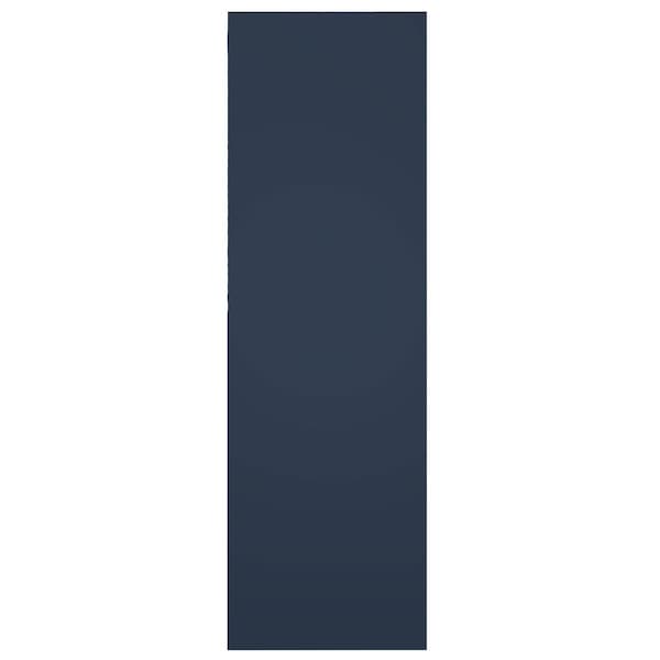 Ekena Millwork True Fit PVC Shaker Fixed Mount Shutters, Starless Night Blue, 12W x 28H, PR - TFP001SK12X028OB