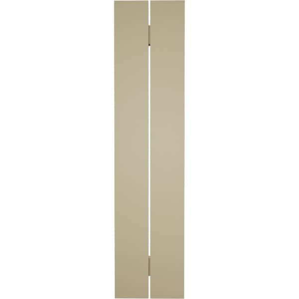 Ekena Millwork Rustic Two Board Spaced Board-n-Batten Rough Cedar Faux Wood Shutters, 11 1/2W x 40H, PR - SHUBSS11X40RCPR
