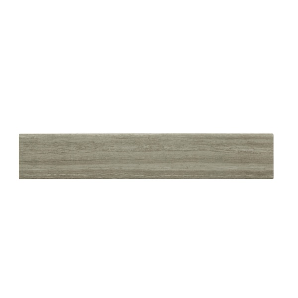 Msi Charisma Silver Bullnose 3 In. X 18 In. Matte Porcelain Wall Tile, 30PK - ZOR-PT-TR-0117