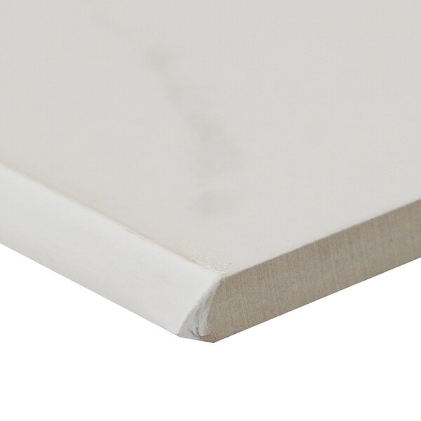 Msi Kaya Calacatta Venato  Sample Porcelain Matte Bullnose - ZOR-PT-TR-0243-SAM
