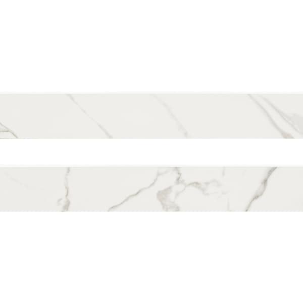 Msi Kaya Calacatta Venato  Sample Porcelain Matte Bullnose - ZOR-PT-TR-0243-SAM