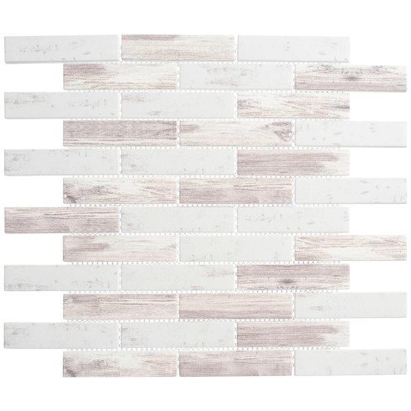 Andova Tiles SAMPLE Urbanite 1 x 4 Glass Mosaic Wall Tile - SAM-ANDPAS510