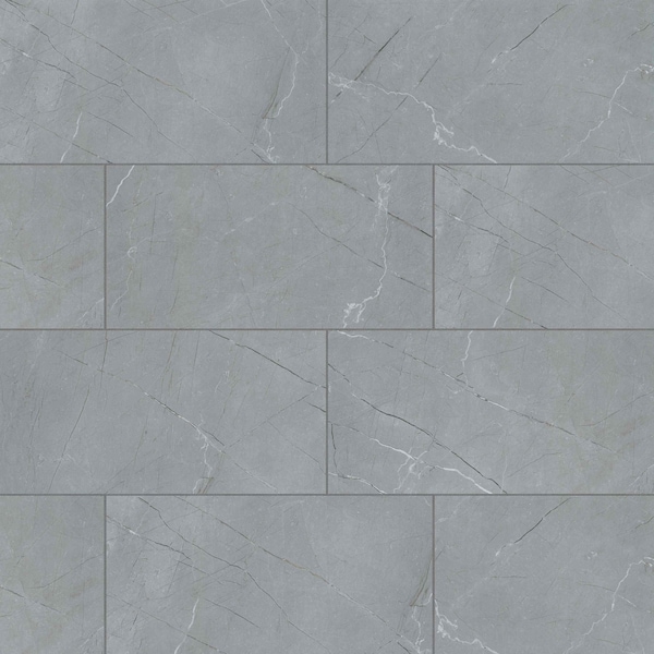 Msi Trinova Lunara 12 in. X 24 in.  Matte Porcelain Floor And Wall Tile, 8PK - ZOR-PT-0801