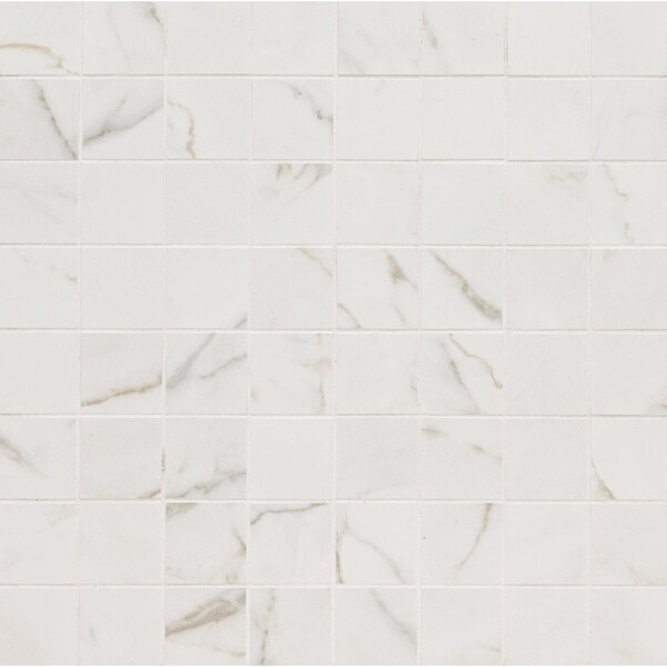 Msi Kaya Calacatta Lucca Sample Matte Porcelain Mosaic Tile - ZOR-MD-0550-SAM