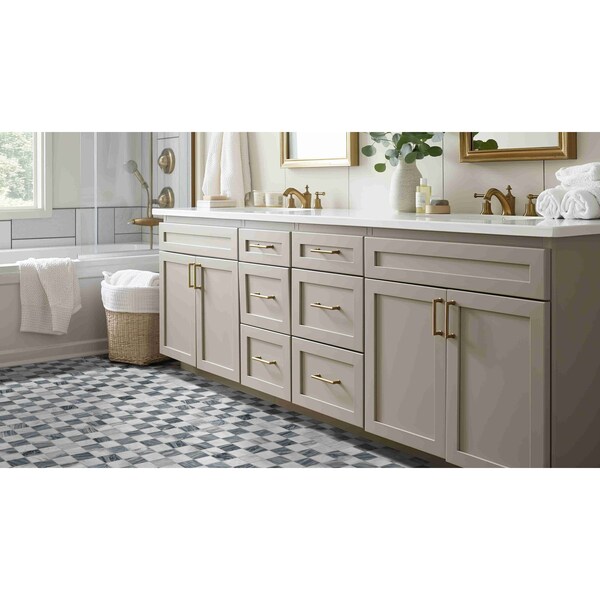 Msi Firenze Blend 12  in. X 12  in.  Polihsed Marble Mosaic Floor And Wall Tile, 10PK - ZOR-MD-0620