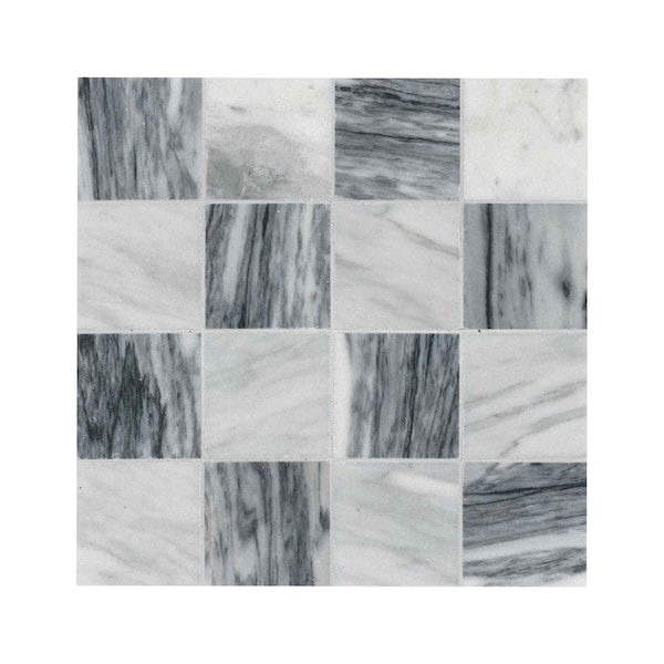 Msi Firenze Blend 12  in. X 12  in.  Polihsed Marble Mosaic Floor And Wall Tile, 10PK - ZOR-MD-0620