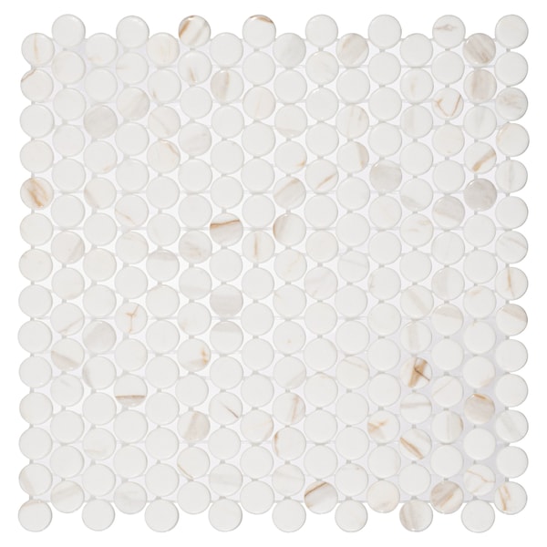 Andova Tiles SAMPLE-Muse 1 in. Glass Penny Round Mosaic Wall & Floor Tile - SAM-ANDMUS910
