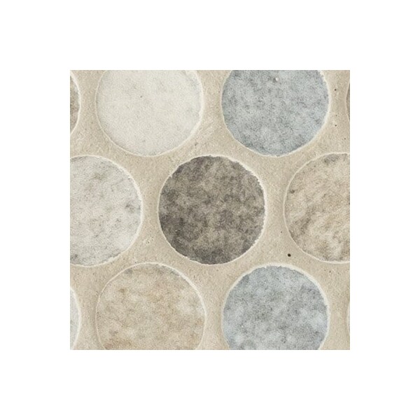 Msi Stonella Penny Round Sample Glossy Glass Mesh-Mounted Mosaic Tile, 1 sq ft - ZOR-MD-0558-SAM