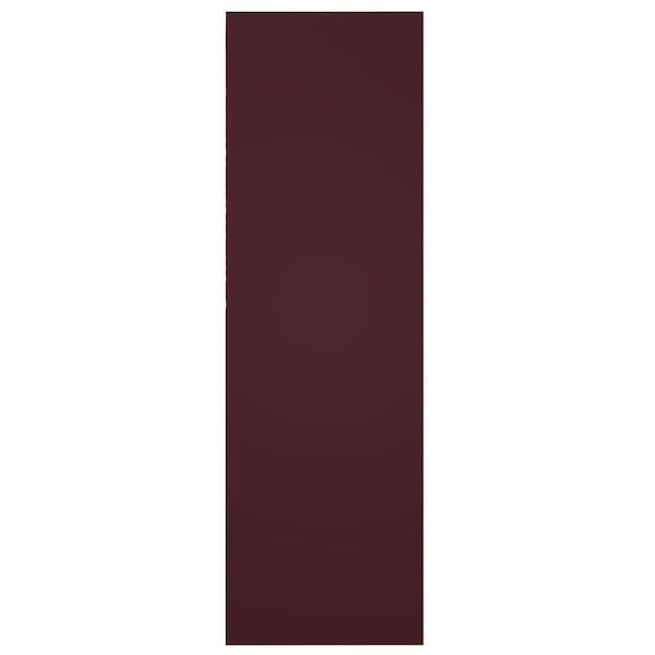 Ekena Millwork True Fit PVC Cedar Park Fixed Mount Shutters, Wine Red, 12W x 54H, PR - TFP001CP12X054WR