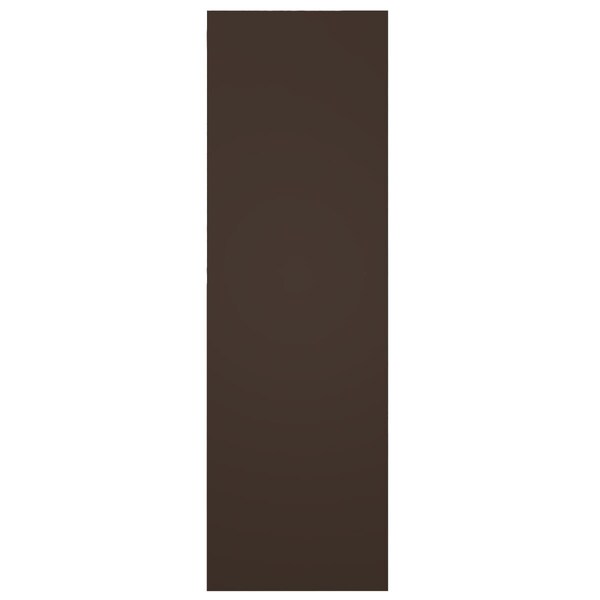 Ekena Millwork True Fit PVC San Carlos Mission Style Fixed Mount Shutters, Raisin Brown, 12W x 67H, PR - TFP001SC12X067TB
