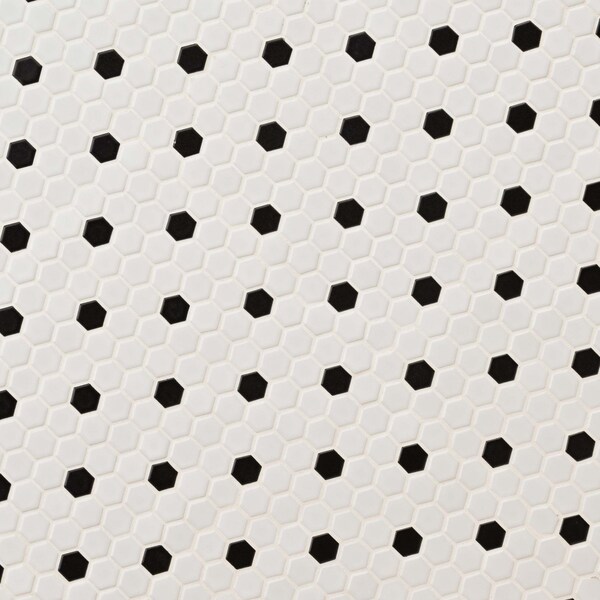 Msi Adelaide SAMPLE Hexagon Matte Porcelain Wall and Floor Tile - ZOR-MD-0515-SAM