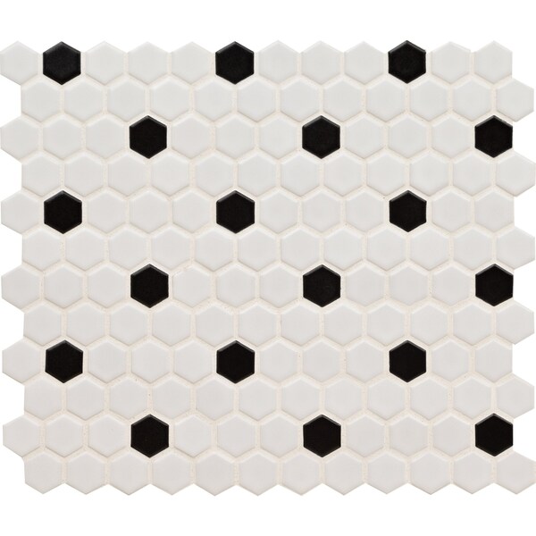 Msi Adelaide SAMPLE Hexagon Matte Porcelain Wall and Floor Tile - ZOR-MD-0515-SAM