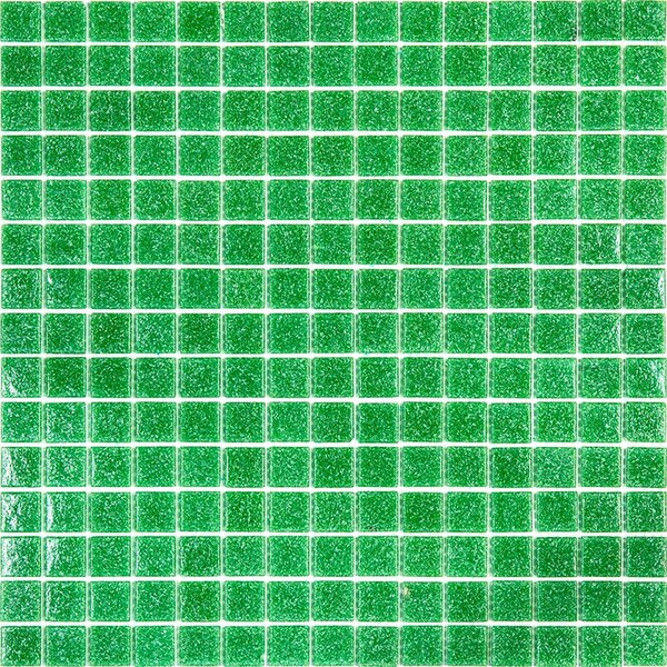 Apollo Tile Dune 12 in. x 12 in. Glossy Sea Green Glass Mosaic Wall and Floor Tile 20 sq. ft./case, 20PK - APLSA88GN406A